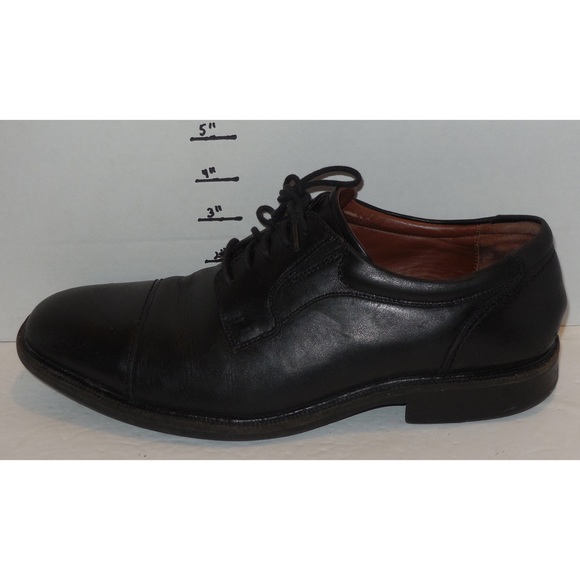Johnston & Murphy black dress shoes sz 9.5M main image 7
